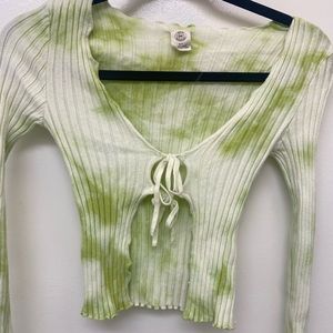 Urban Outfitters S Tie Dye Tie Longsleeve